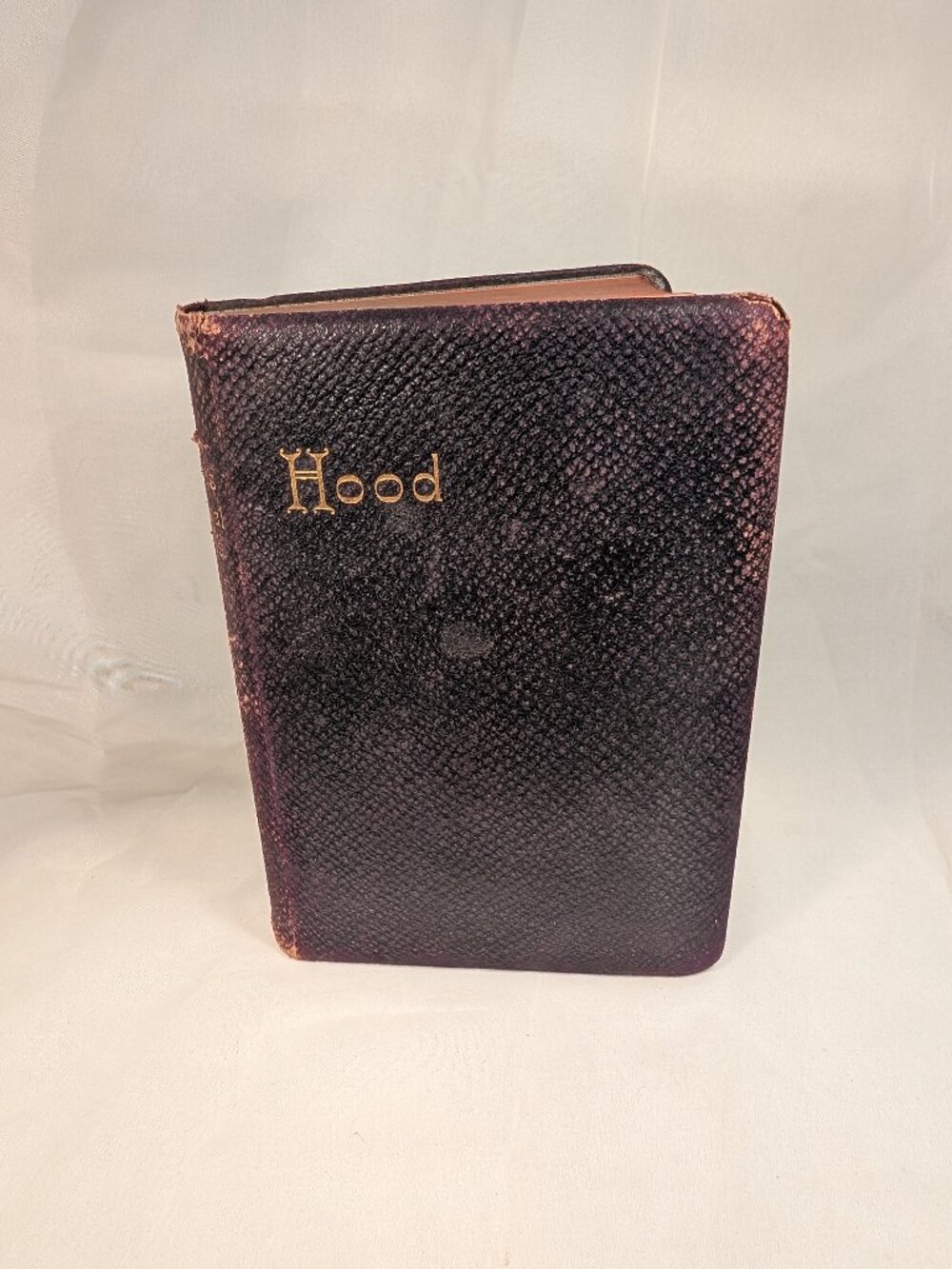 ANTIQUE HOOD'S POETICAL WORKS THOMAS HOOD – VICTORIAN HARDCOVER 612 Pages Poetry
